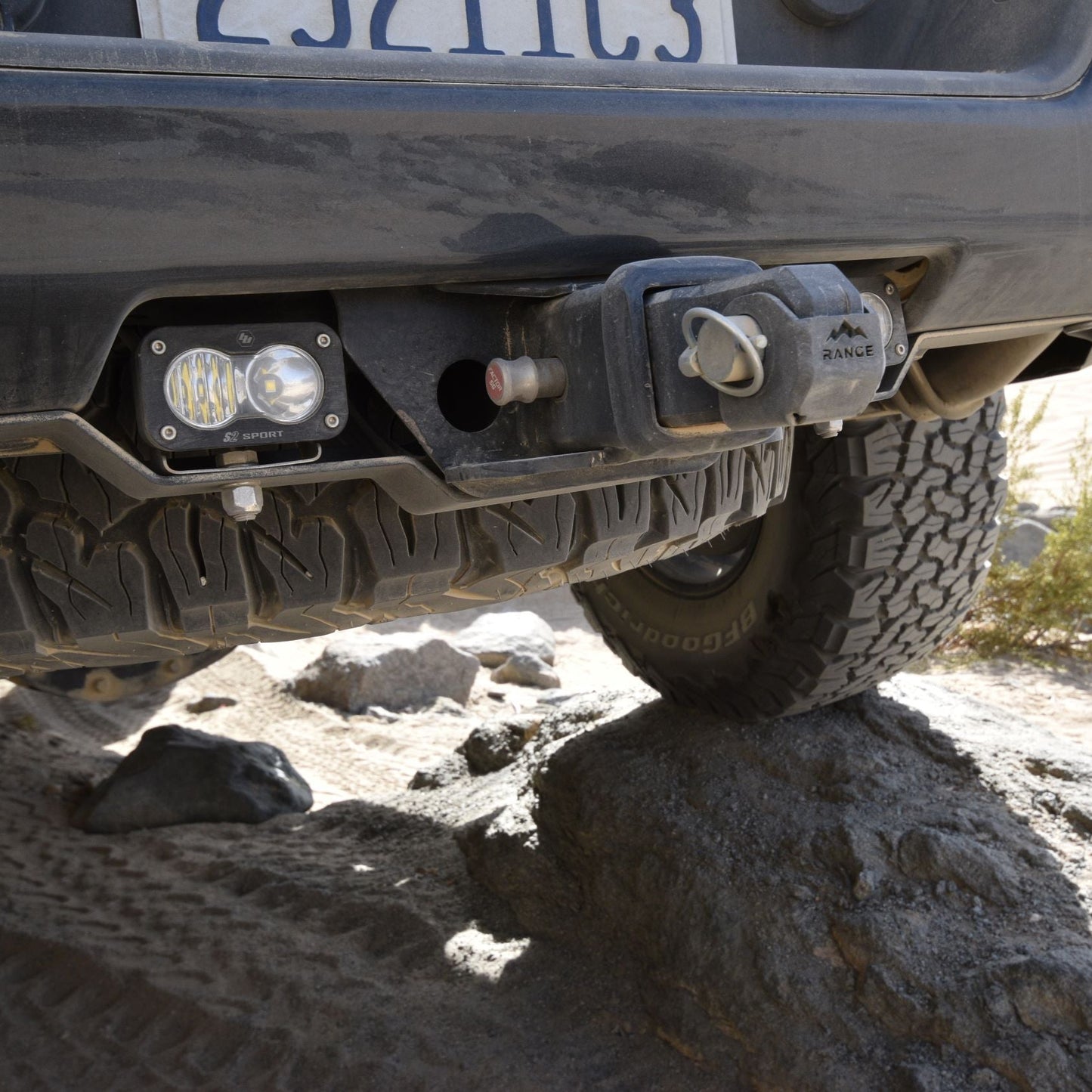 2019+ Silverado/Sierra 1500 Rear Facing Light Mount